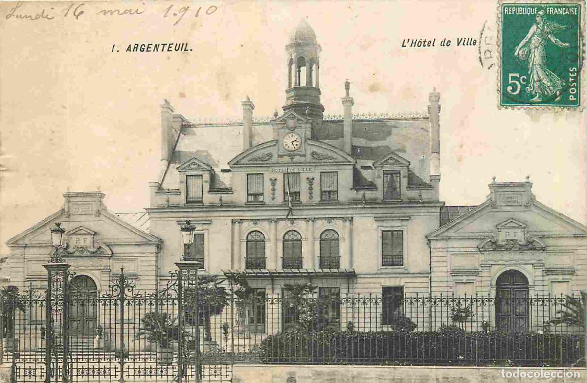 Postcards: France - 95 - Argenteuil - Hotel de Ville - CPA - Voir Scans Recto-Verso