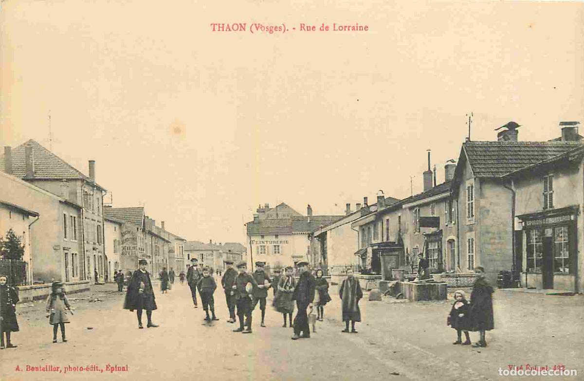 Cartes Postales: France - 88 - Thaon les Vosges - Rue de Lorraine - Anim&eacute;e - CPA - Voir Scans Recto-Verso