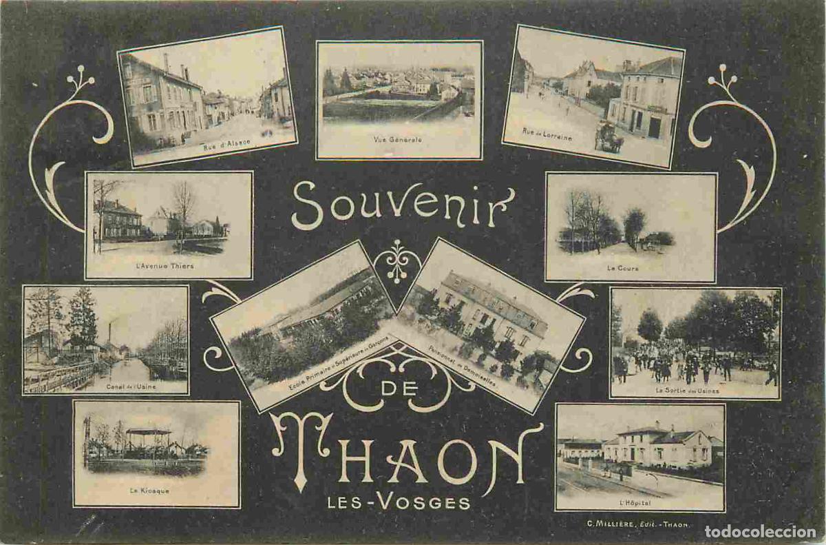 Cartes Postales: France - 88 - Thaon les Vosges - Multivues - CPA - Oblit&eacute;ration de 1906 - Voir Scans Recto-Verso