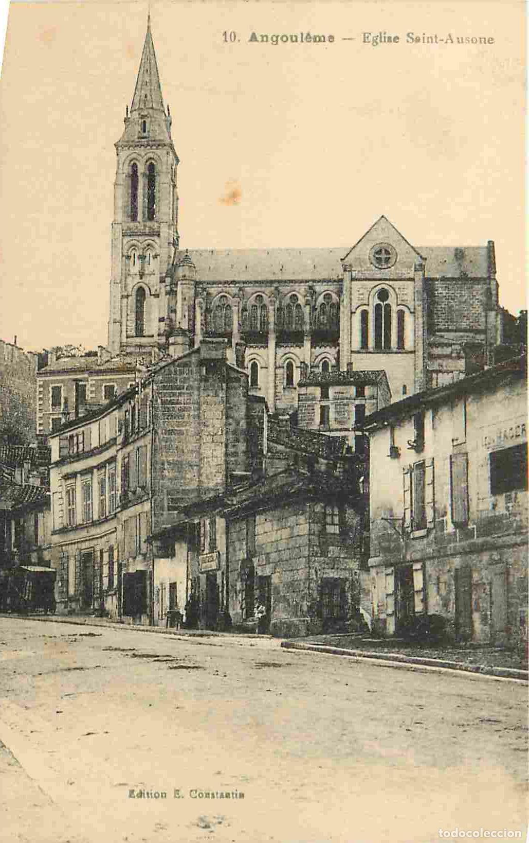 Cartes Postales: France - 16 - Angoul&ecirc;me - Eglise Saint Ausone - CPA - Voir Scans Recto-Verso