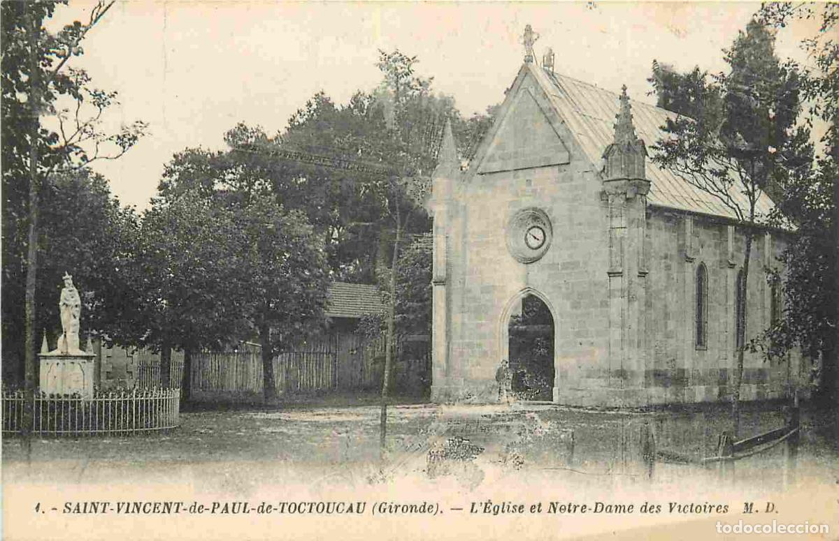 Postais: France - 33 - Saint Vincent de Paul de Toctoucau - Eglise Notre Dame des Victoires - CPA - Voir Scan