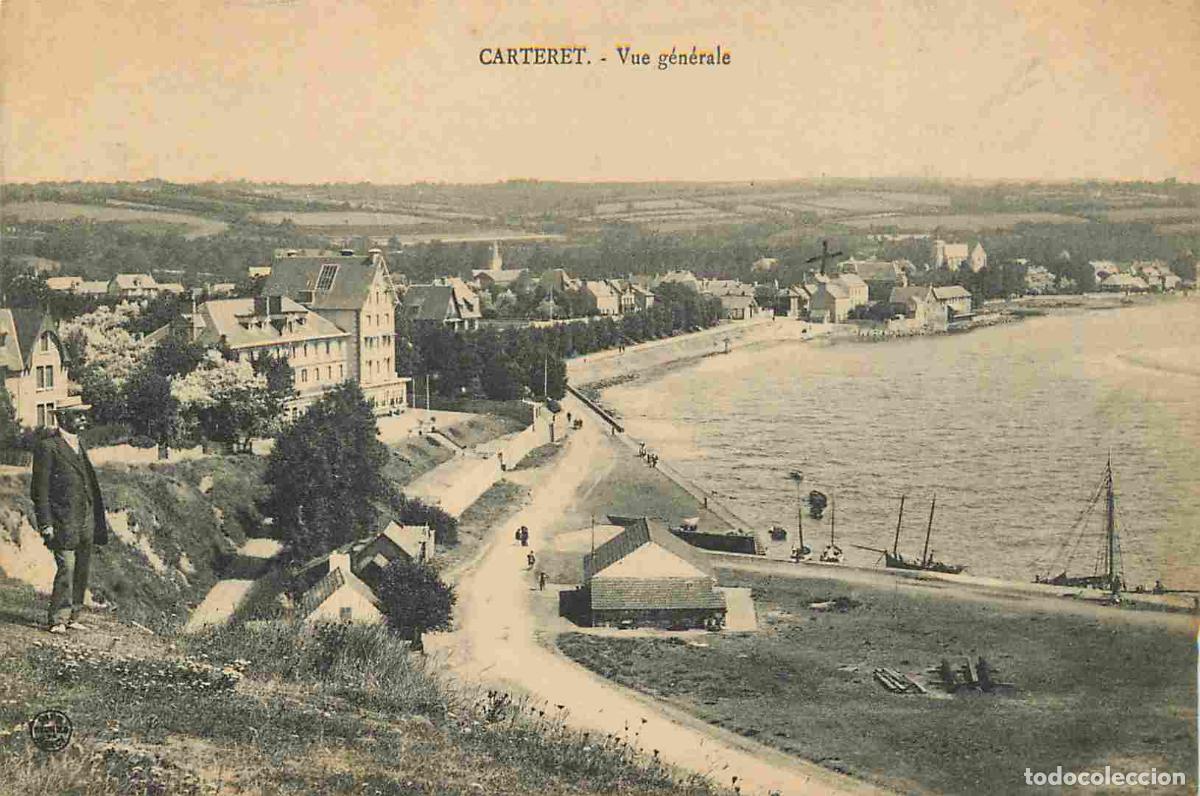 Postais: France - 50 - Carteret - Vue G&eacute;n&eacute;rale - Anim&eacute;e - CPA - Oblit&eacute;ration de 1913 - Voir Scans Recto-Verso