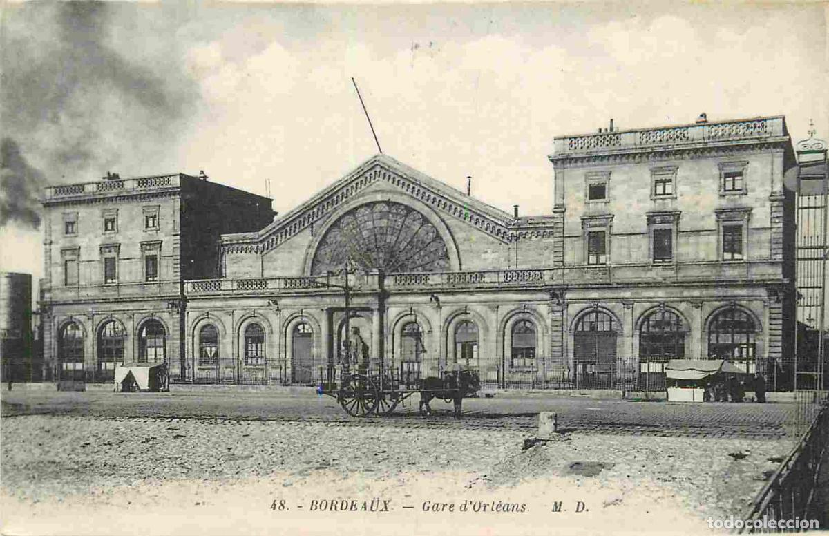 Cartoline: France - 33 - Bordeaux - Gare d'Orl&eacute;ans - Anim&eacute;e - CPA - Voir Scans Recto-Verso