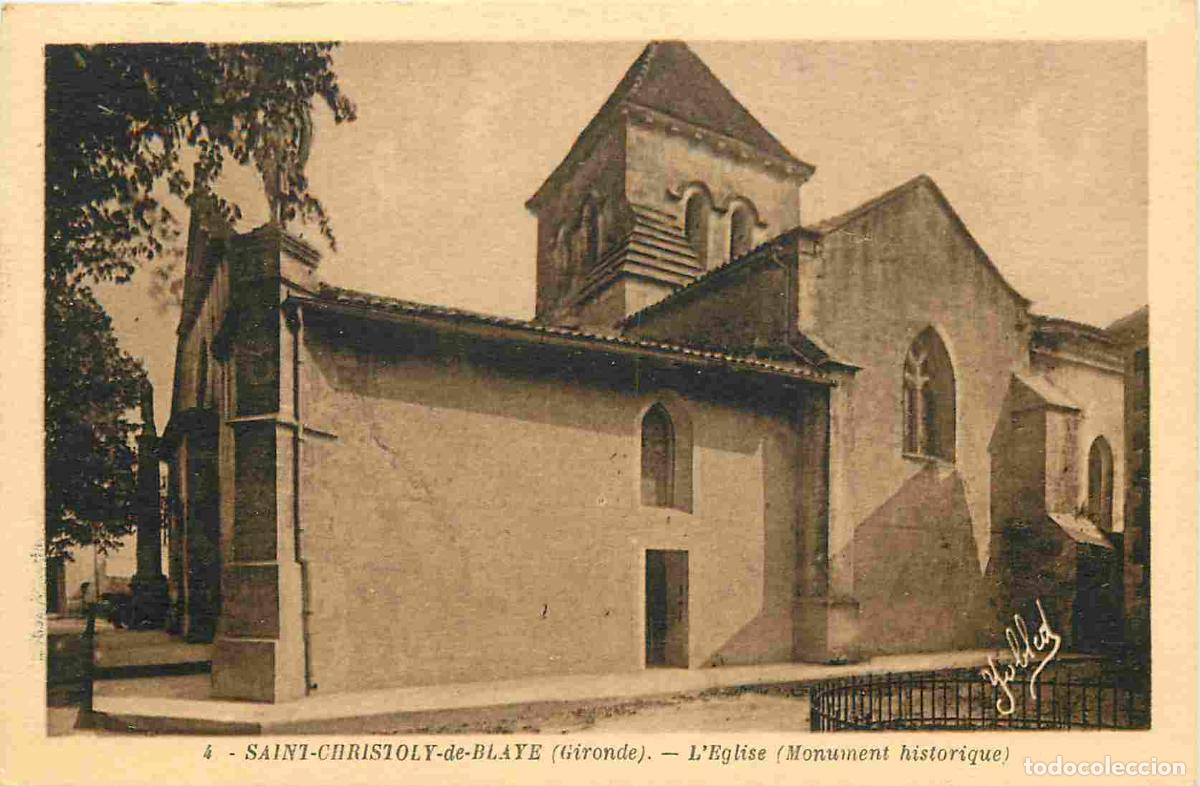 Cartoline: France - 33 - Saint Christoly de Blaye - L'Eglise - CPA - Voir Scans Recto-Verso