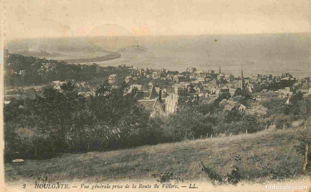Cartoline: France - 14 - Houlgate - Vue g&eacute;n&eacute;rale prise de la route de Villers - Carte provenant d'un carnet - C