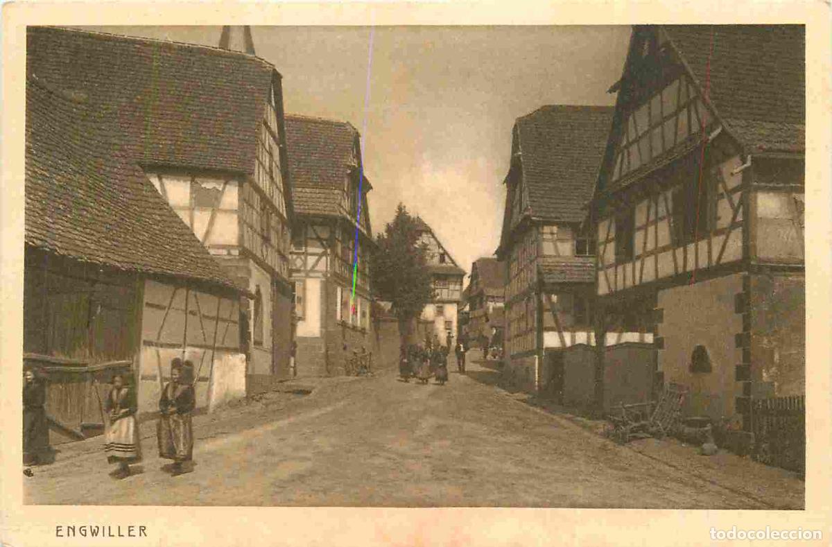 Postkarten: France - 67 - Engwiller - Anim&eacute;e - CPA - Voir Scans Recto-Verso