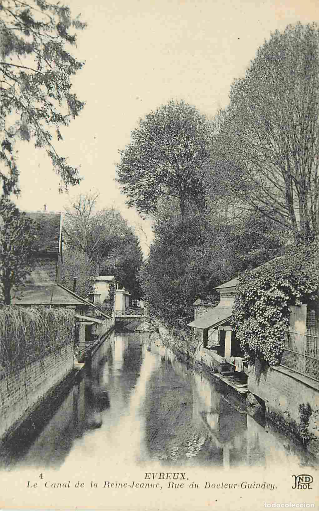 Postkarten: France - 27 - Evreux - Le Canal de la Reine Jeanne Rue du Docteur Guindrey - CPA - Voir Scans Recto-