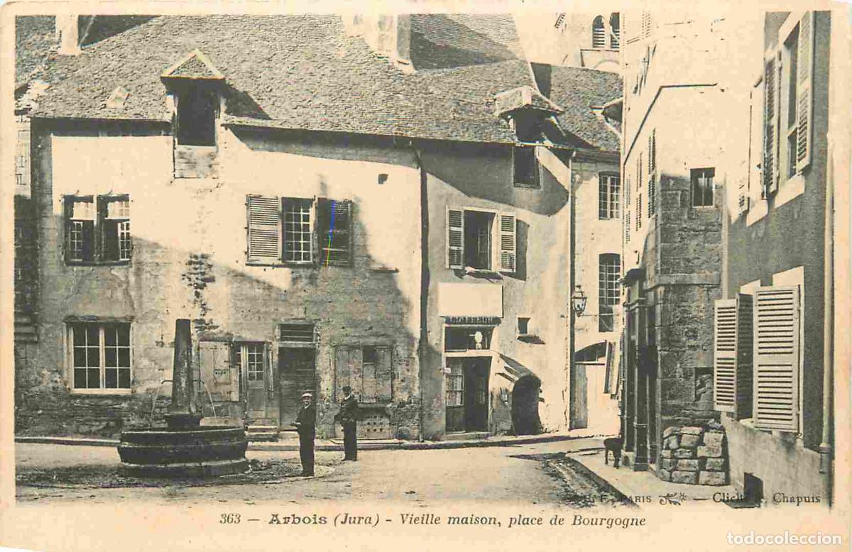 Postais: France - 39 - Arbois - Vieille maison place de Bourgogne - Anim&eacute;e - CPA - Voir Scans Recto-Verso