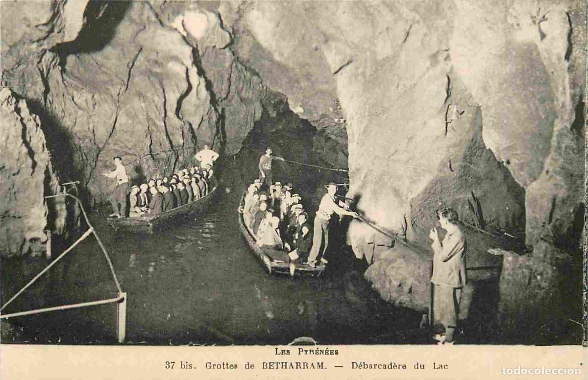 Postais: France - 65 - Grottes de Betharram - D&eacute;barcad&egrave;re du lac - Anim&eacute;e - CPA - Voir Scans Recto-Verso