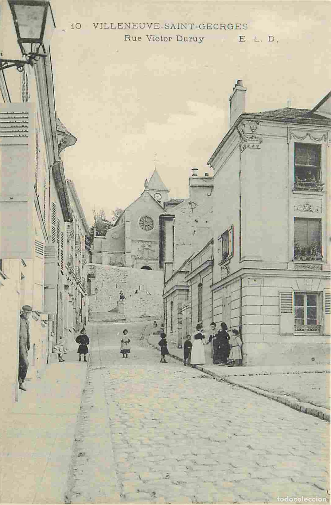 Postais: France - 94 - Villeneuve Saint Georges - Rue Victor Duruy - Anim&eacute;e - CPA - Voir Scans Recto-Verso