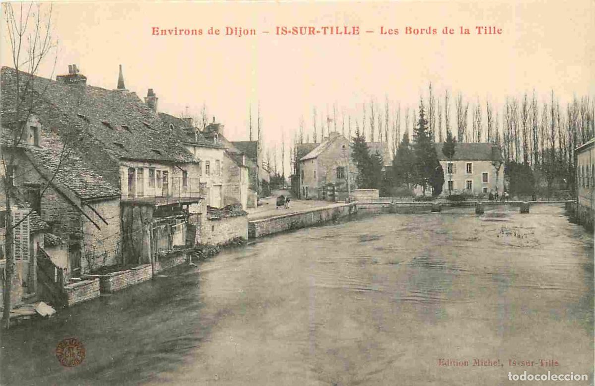 Postais: France - 21 - Is sur Tille - Les bords de la tille - CPA - Voyag&eacute;e en 1914 - Voir Scans Recto-Verso