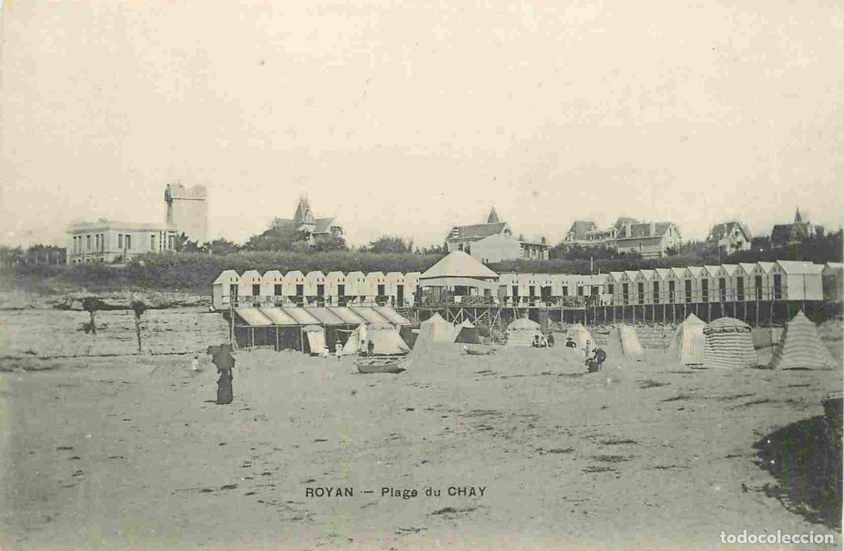 Postais: France - 17 - Royan - Plage du Chay - Anim&eacute;e - CPA - Voir Scans Recto-Verso
