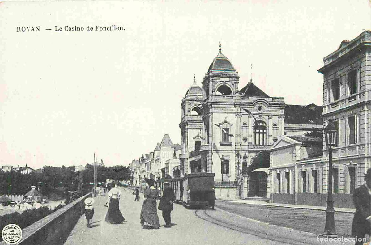 Postais: France - 17 - Royan - Le casino de Fontillon - Anim&eacute;e - CPA - Voir Scans Recto-Verso