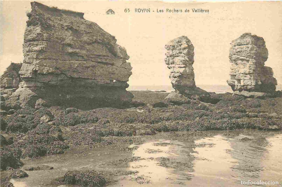 Postais: France - 17 - Royan - Les rochers de Valli&egrave;res - CPA - Voir Scans Recto-Verso