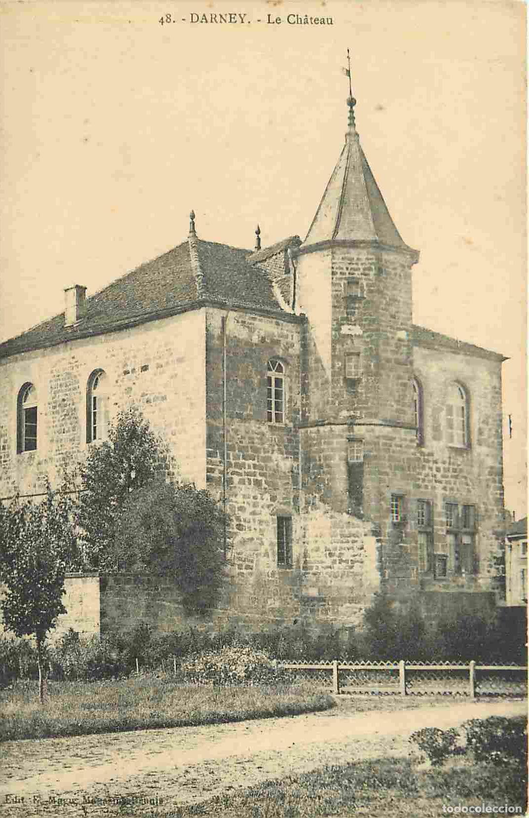 Postais: France - 88 - Darney - Le Ch&acirc;teau - CPA - Oblit&eacute;ration de 1915 - Voir Scans Recto-Verso