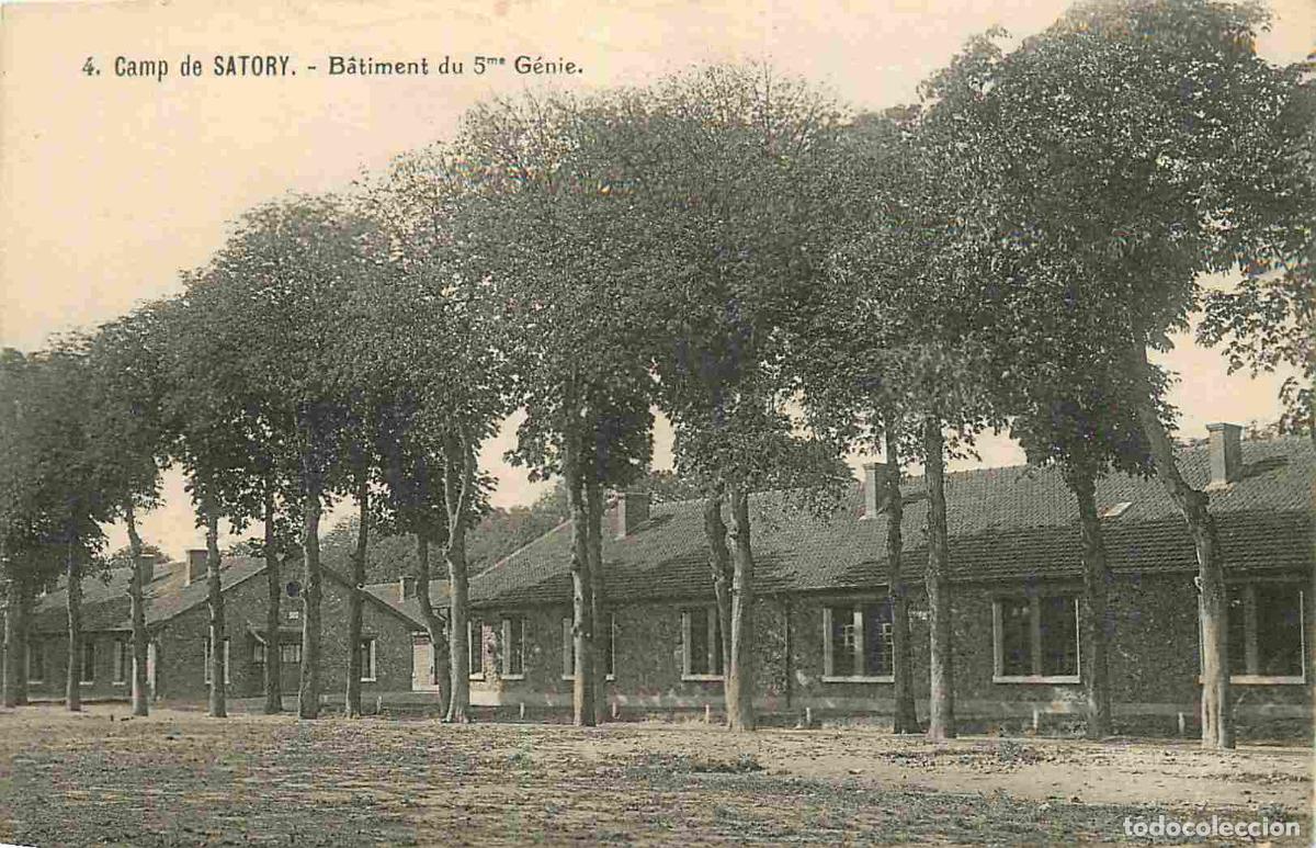 Postkarten: France - 78 - Versailles - Camp de Satory - B&acirc;timent du 5e g&eacute;nie - CPA - Voyag&eacute;e en 1937 - &Eacute;tat froi