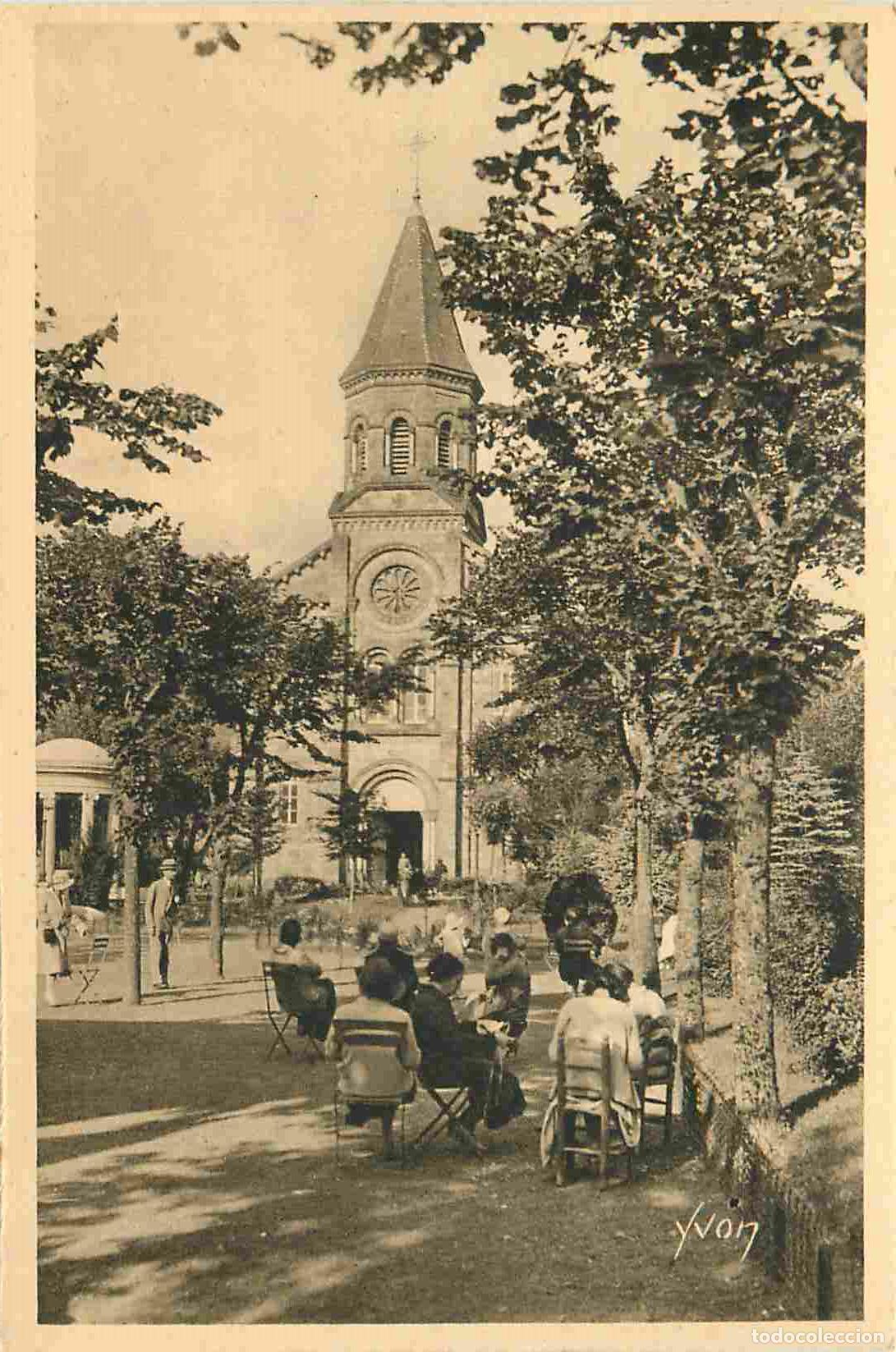 Cartoline: France - 63 - La Bourboule - Le Square Mar&eacute;chal Joffre - Anim&eacute;e - CPA - Voir Scans Recto-Verso