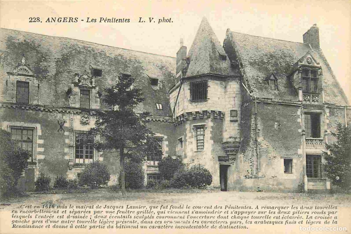 Cartoline: France - 49 - Angers - Les p&eacute;nitentes - CPA - Oblit&eacute;ration de 1927 - Voir Scans Recto-Verso