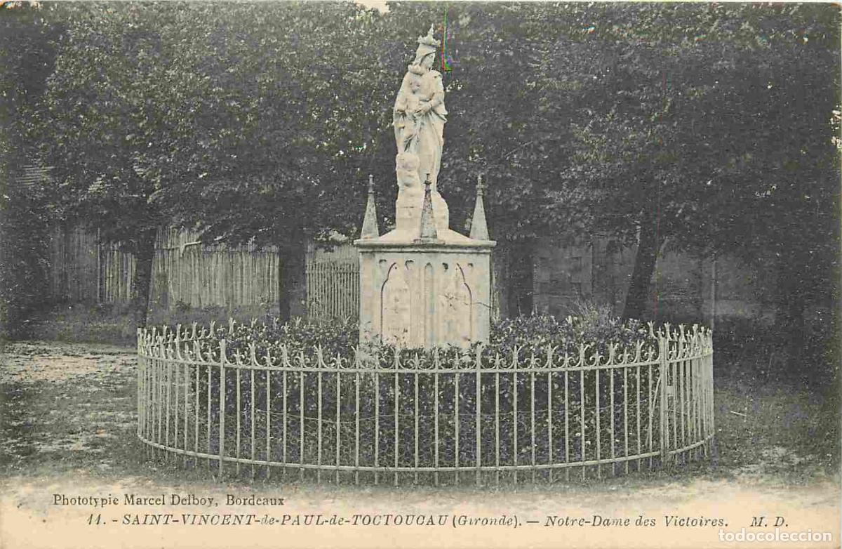 Cartoline: France - 33 - Saint Vincent de Paul de Toctoucau - Notre Dame des Victoires - CPA - Voir Scans Recto