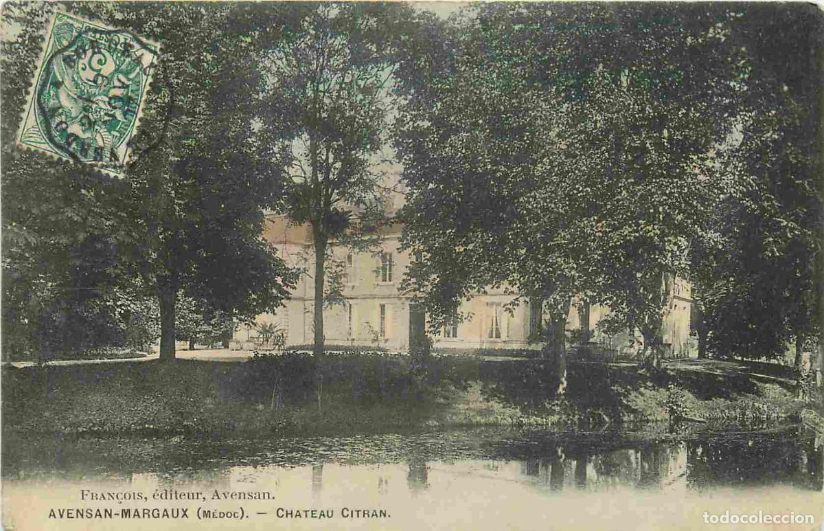Cartoline: France - 33 - Avensan-Maraux - Ch&acirc;teau Citran - CPA - Oblit&eacute;ration de 1907 - Voir Scans Recto-Verso