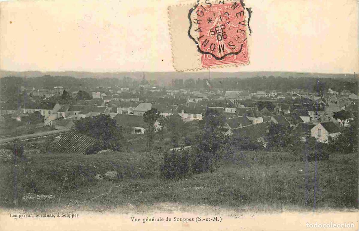Postais: France - 77 - Souppes - Vue G&eacute;n&eacute;rale - CPA - Oblit&eacute;ration de 1906 - Voir Scans Recto-Verso
