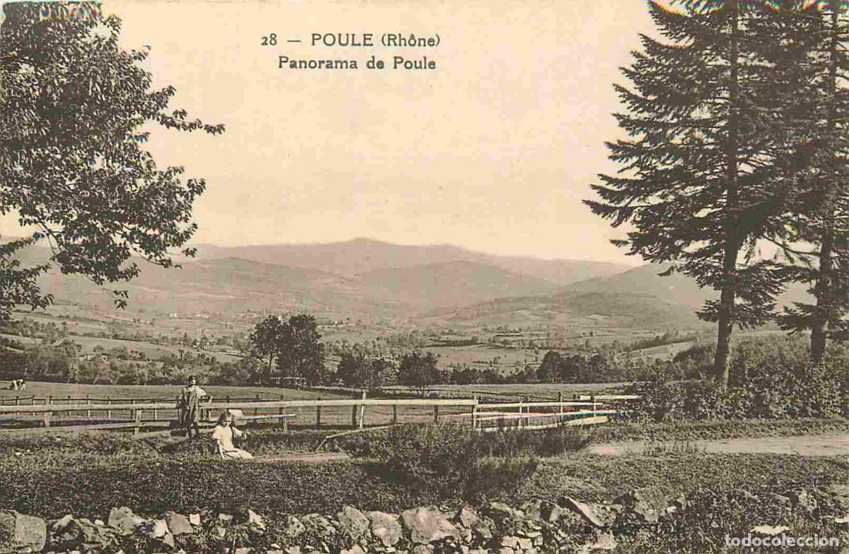 Postkarten: France - 69 - Poule - Panorama - Anim&eacute;e - CPA - Voir Scans Recto-Verso