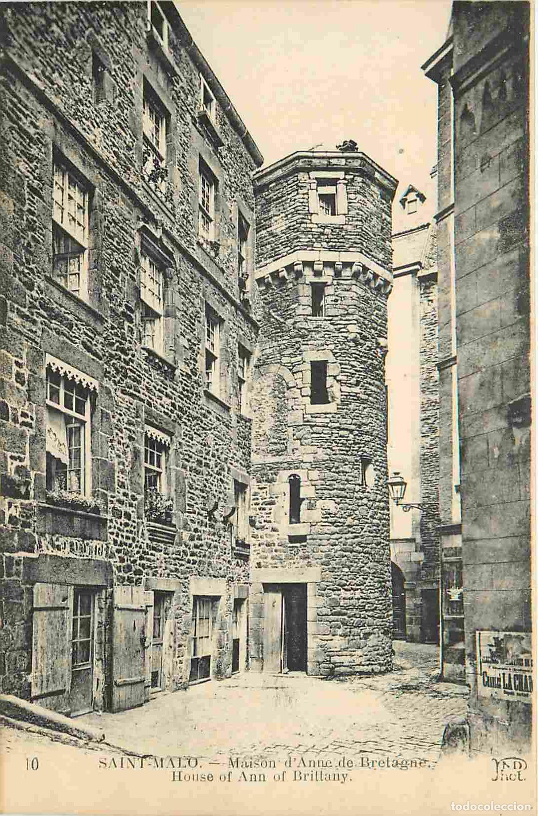 Postkarten: France - 35 - Saint Malo - Maison d'Anne de Bretagne - CPA - Voir Scans Recto-Verso