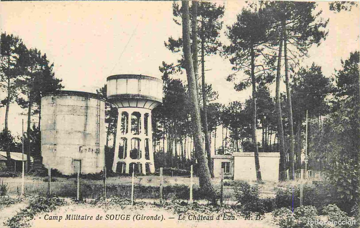 Postais: France - 33 - Souge - Camp Militaire de Souge - Le ch&acirc;teau d'eau - CPA - Voir Scans Recto-Verso