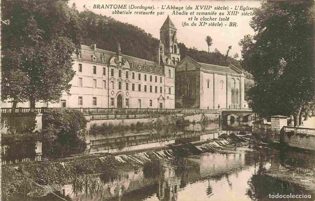 Cartes Postales: France - 24 - Brantome - L'abbaye - l'Eglise abbatiale - CPA - Voir Scans Recto-Verso