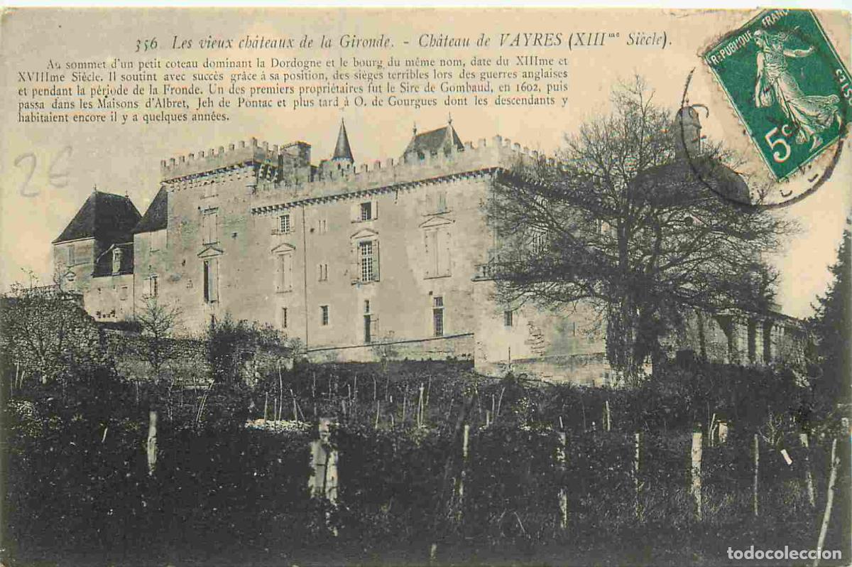 Cartoline: France - 33 - Vayres - Ch&acirc;teau de Vayres - CPA - Voir Scans Recto-Verso
