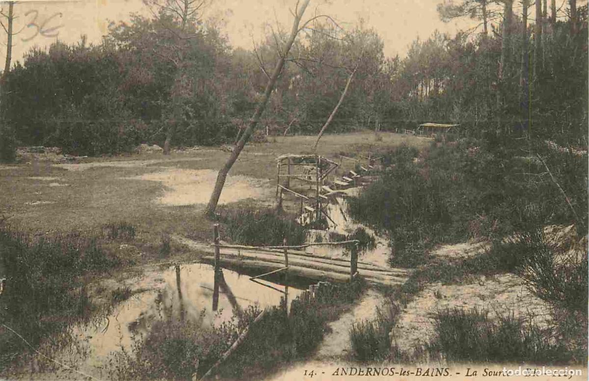 Cartoline: France - 33 - Andernos les Bains - La source - CPA - Voir Scans Recto-Verso