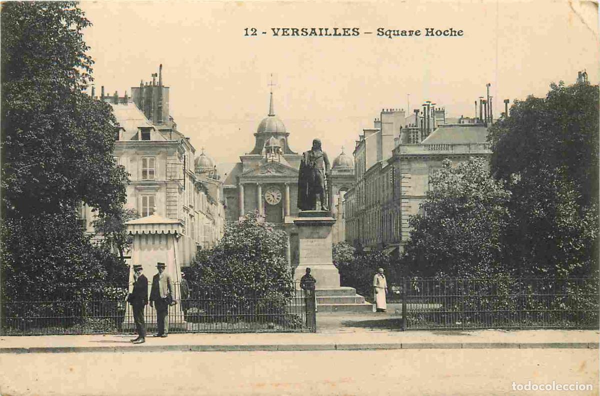 Cartes Postales: France - 78 - Versailles - Square Hoche - Anim&eacute;e - CPA - Voyag&eacute;e en 1914 - Etat pli - Voir Scans Rec
