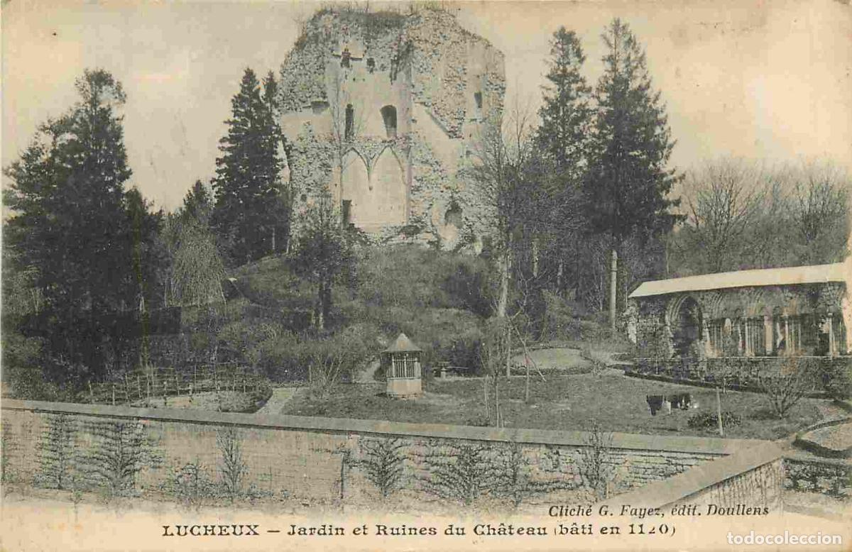Cartes Postales: France - 80 - Lucheux - Jardins et ruines du Ch&acirc;teau - CPA - Voir Scans Recto-Verso