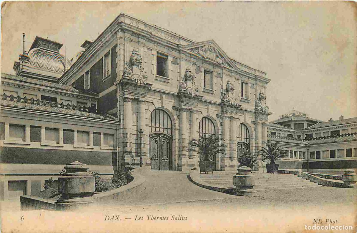 Cartes Postales: France - 40 - Dax - Les termes salins - CPA - Oblit&eacute;ration de 1908 - Voir Scans Recto-Verso