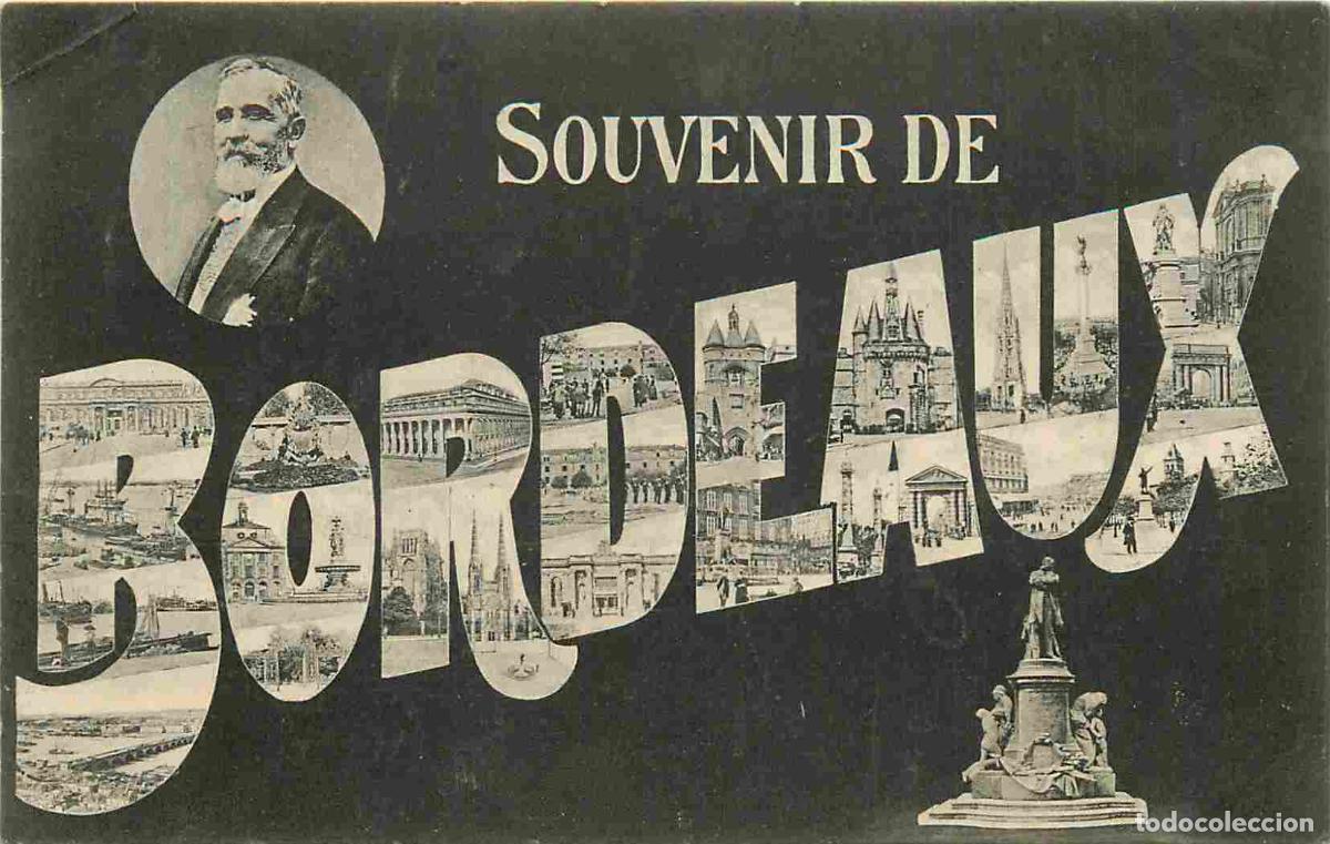 Cartes Postales: France - 33 - Bordeaux - Multivues - CPA - Oblit&eacute;ration de 1905 - Voir Scans Recto-Verso