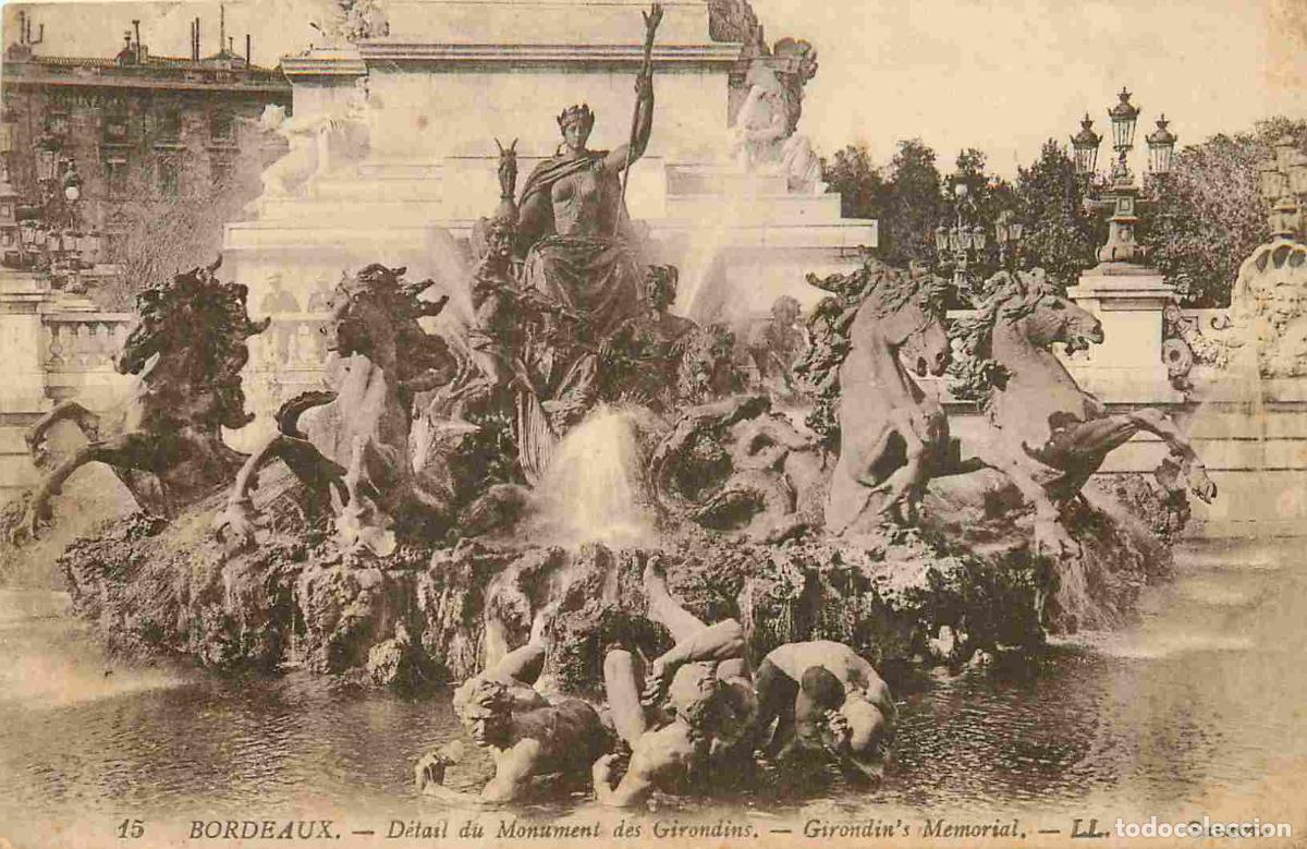 Cartes Postales: France - 33 - Bordeaux - D&eacute;tails du monument des Girondins - CPA - Voir Scans Recto-Verso