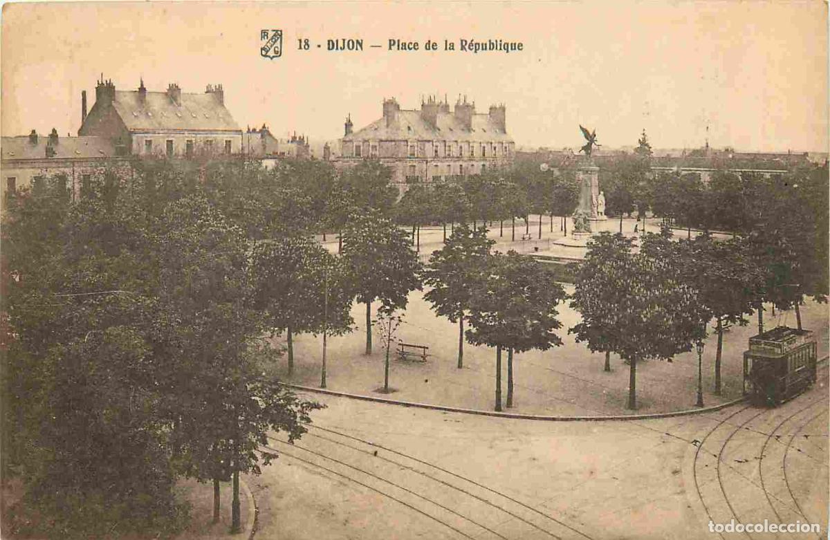 Postcards: France - 21 - Dijon - Place de la R&eacute;publique - Tramway - CPA - Voir Scans Recto-Verso