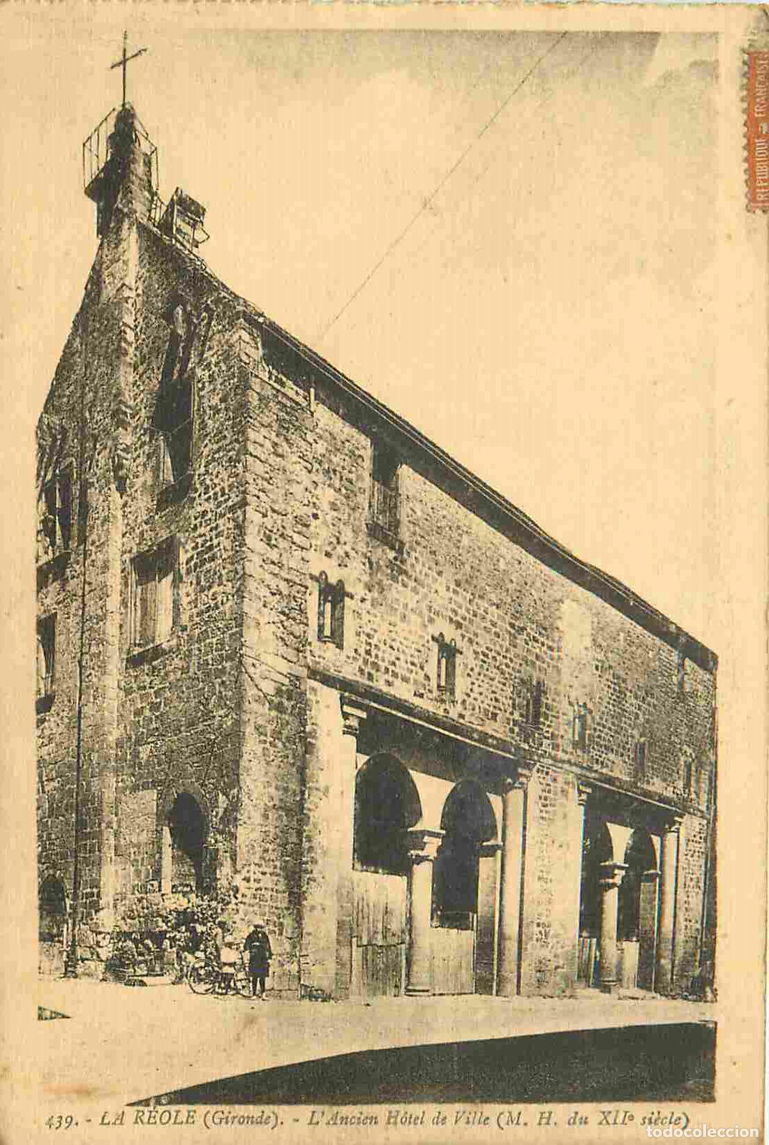 Cartes Postales: France - 33 - La R&eacute;ole - L'ancien h&ocirc;tel de ville - Anim&eacute;e - CPA - Oblit&eacute;ration - Voir Scans Recto-Ve