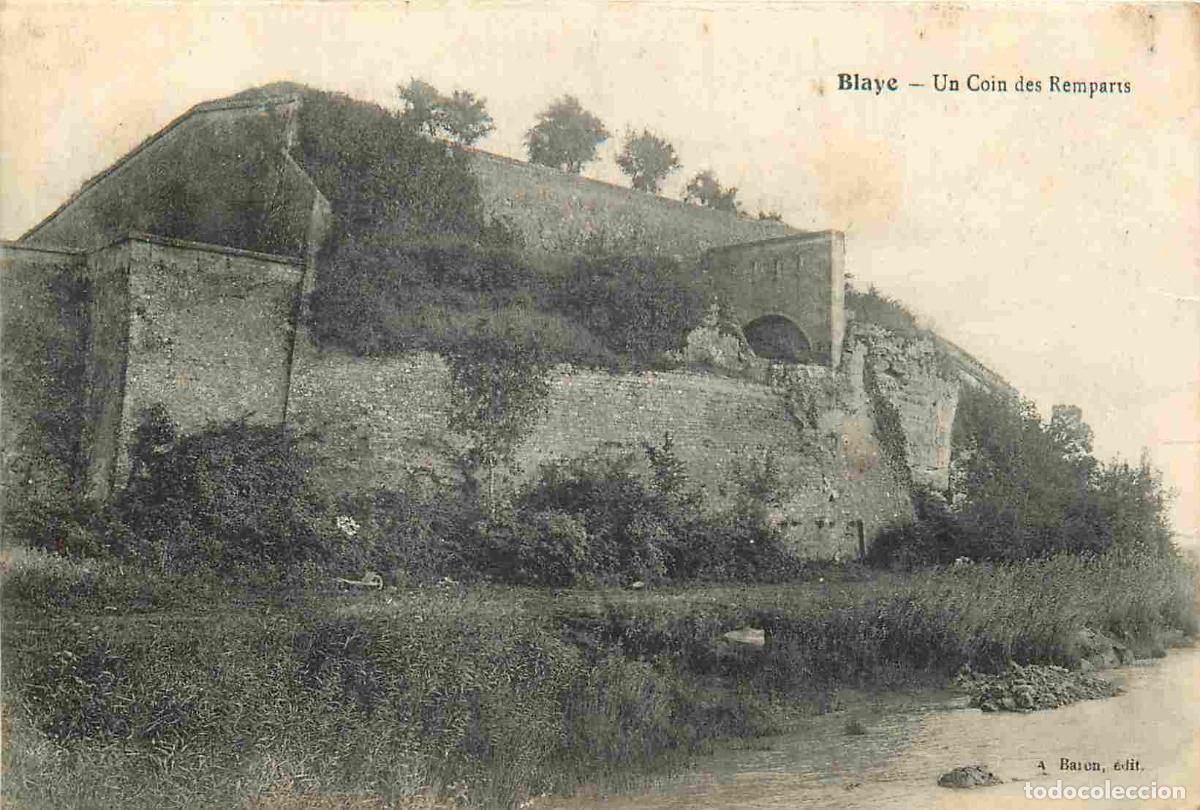 Cartes Postales: France - 33 - Blaye - Un coin des remparts - CPA - Oblit&eacute;ration de 1917 - Voir Scans Recto-Verso