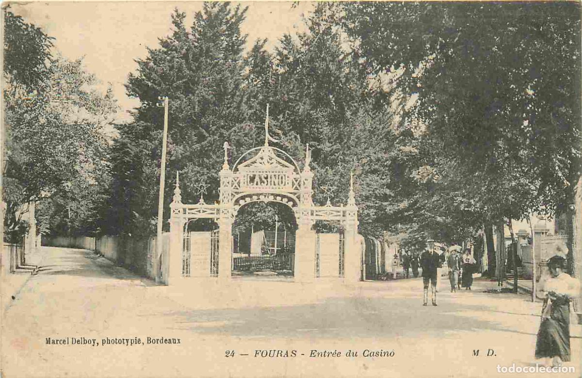 Cartes Postales: France - 17 - Fouras - Entr&eacute;e du casino - Anim&eacute;e - CPA - Voyag&eacute;e en 1917 - Voir Scans Recto-Verso