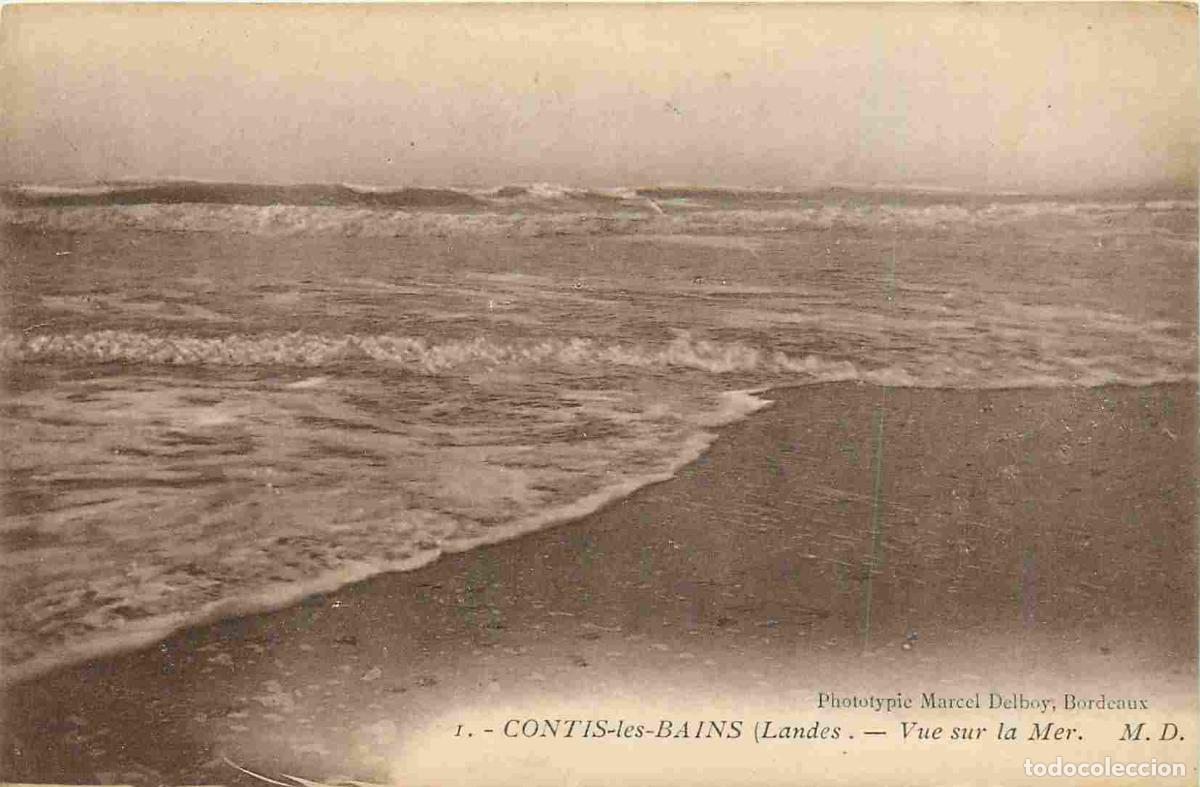 Cartes Postales: France - 40 - Contis les bains - Vue sur la mer - CPA - Voir Scans Recto-Verso