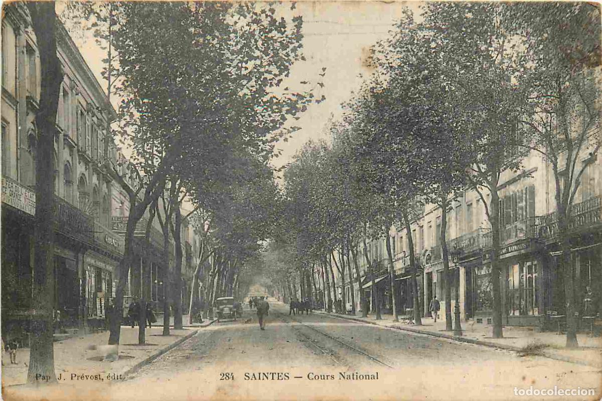 Cartes Postales: France - 17 - Saintes - Cours National - Anim&eacute;e - CPA - Voyag&eacute;e en 1914 - Voir Scans Recto-Verso
