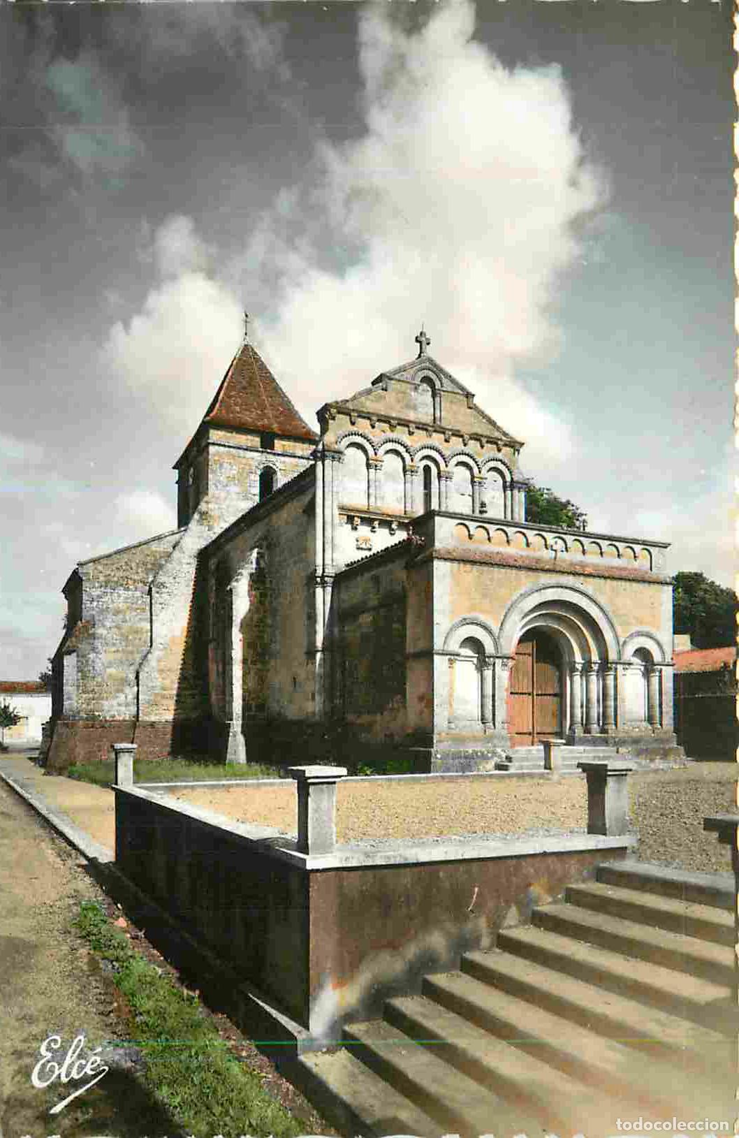 Cartes Postales: France - 33 - Saint Philippe d'Aiguille - Eglise romane - Carte Dentel&eacute;e - CPSM format CPA - Voir S