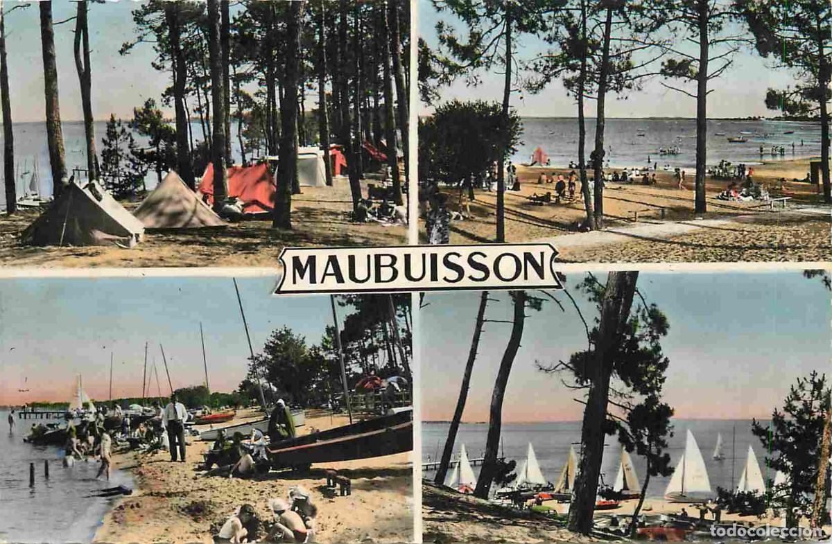 Cartes Postales: France - 33 - Maubuisson - Multivues - Mention Photographie v&eacute;ritable - Carte Dentel&eacute;e - CPSM format