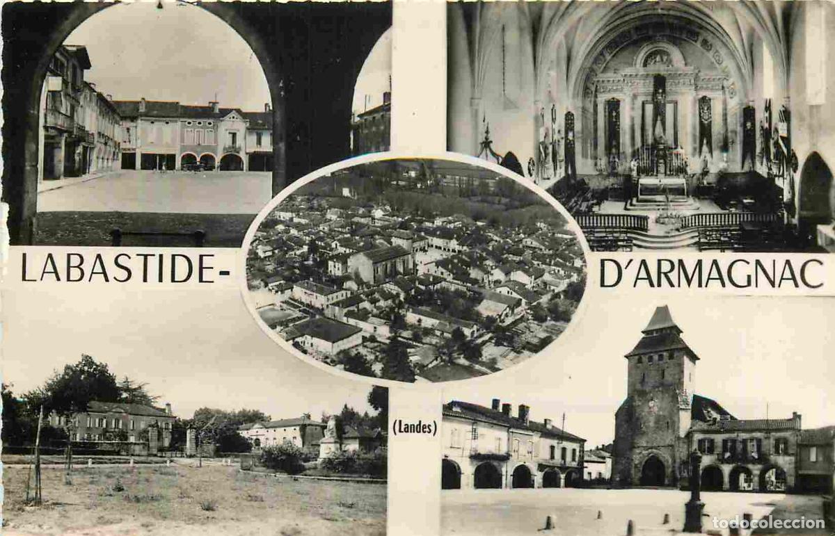 Postais: France - 40 - Labastide d'Armagnac - Multivues - Mention Photographie V&eacute;ritable - Carte Dentel&eacute;e - C
