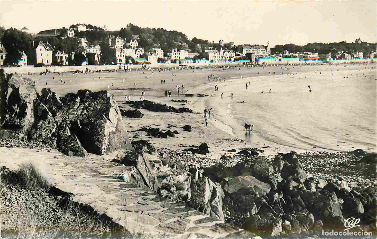Postais: France - 22 - Le Val Andr&eacute; - La plage - Anim&eacute;e - Mention Photographie v&eacute;ritable - Carte Dentel&eacute;e - C