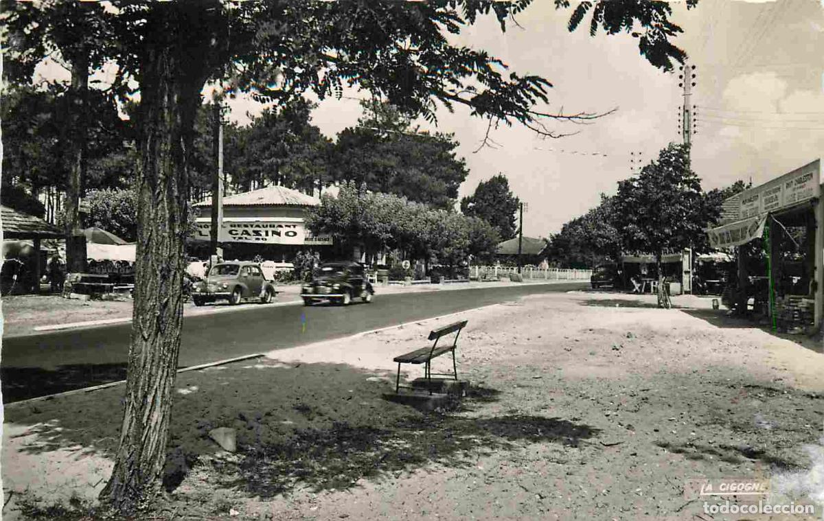 Postkarten: France - 33 - Claouey - Bassin d'Arcachon - Au centre la route du cap - Automobiles - Mention Photog