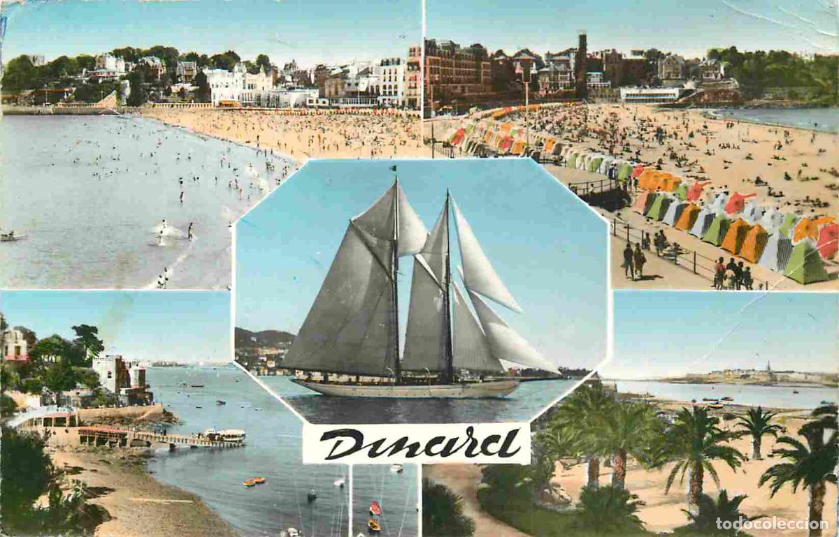 Postkarten: France - 35 - Dinard - Multivues - Mention Photographie v&eacute;ritable - Carte Dentel&eacute;e - CPSM format CPA