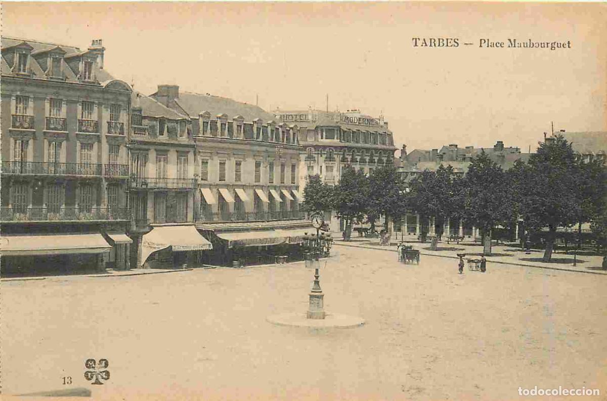 Cartes Postales: France - 65 - Tarbes - Place Maubourguet - l'inondation par Mathet - Carte provenant d'un Carnet - C