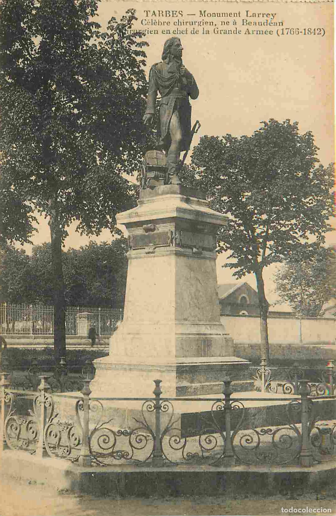 Postkarten: France - 65 - Tarbes - Monuments Larrey - Carte provenant d'un Carnet - CPA - Voir Scans Recto-Verso